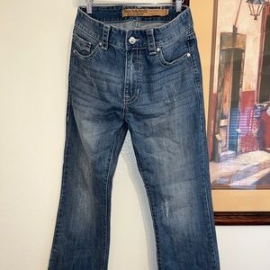 Rock ‘n roll Distressed cowboy relaxed boot cut 32 x 34